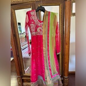 Anarkali suit Indian outfit